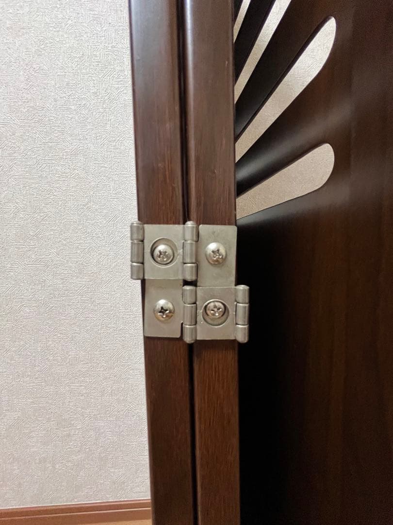 ☆値下げ☆木製風パーテーション 3連 衝立 折りたたみ 間仕切り 高さ130cm