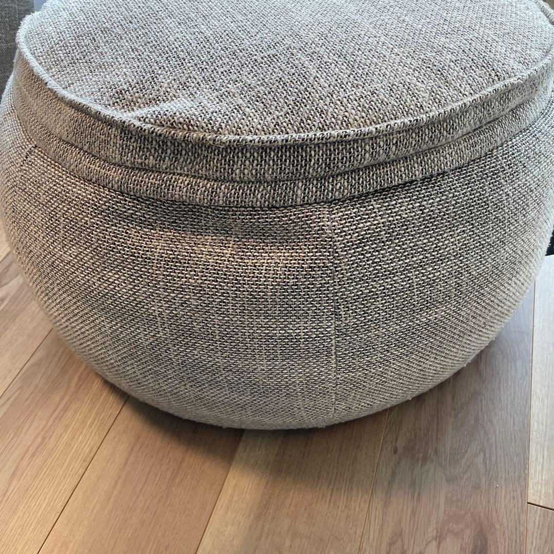 アンビエントラウンジ ウィングオットマン　ベージュ