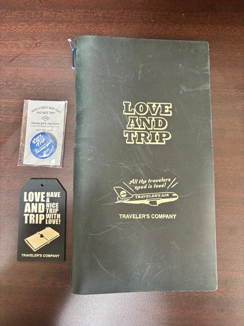 トラベラーズノート LOVE AND TRIP 限定