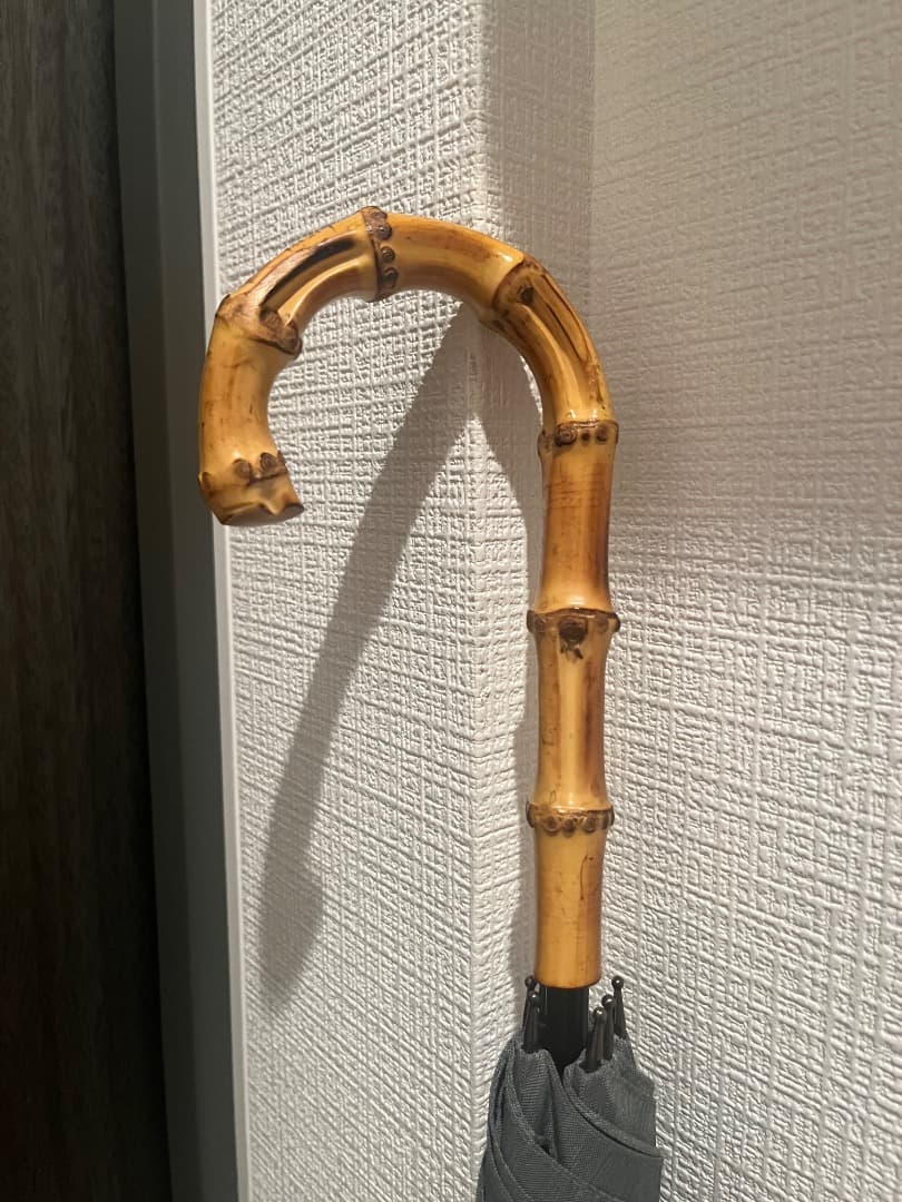 サンバリア100 正規品 Lサイズ 長傘 フロスト グレー　晴雨兼用