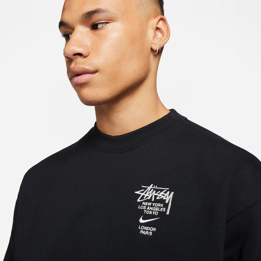 Nike Stüssy コラボ トレーナー L ブラック