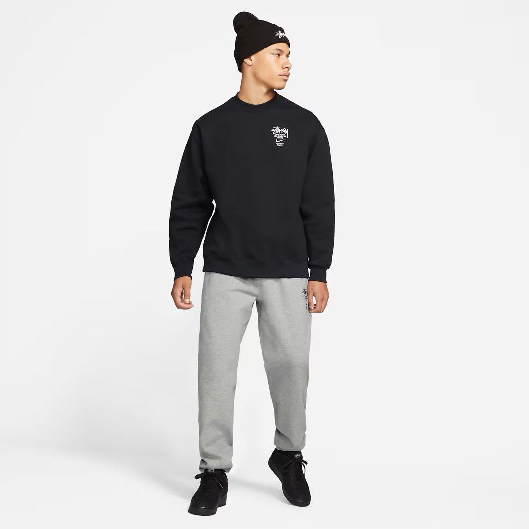 Nike Stüssy コラボ トレーナー L ブラック