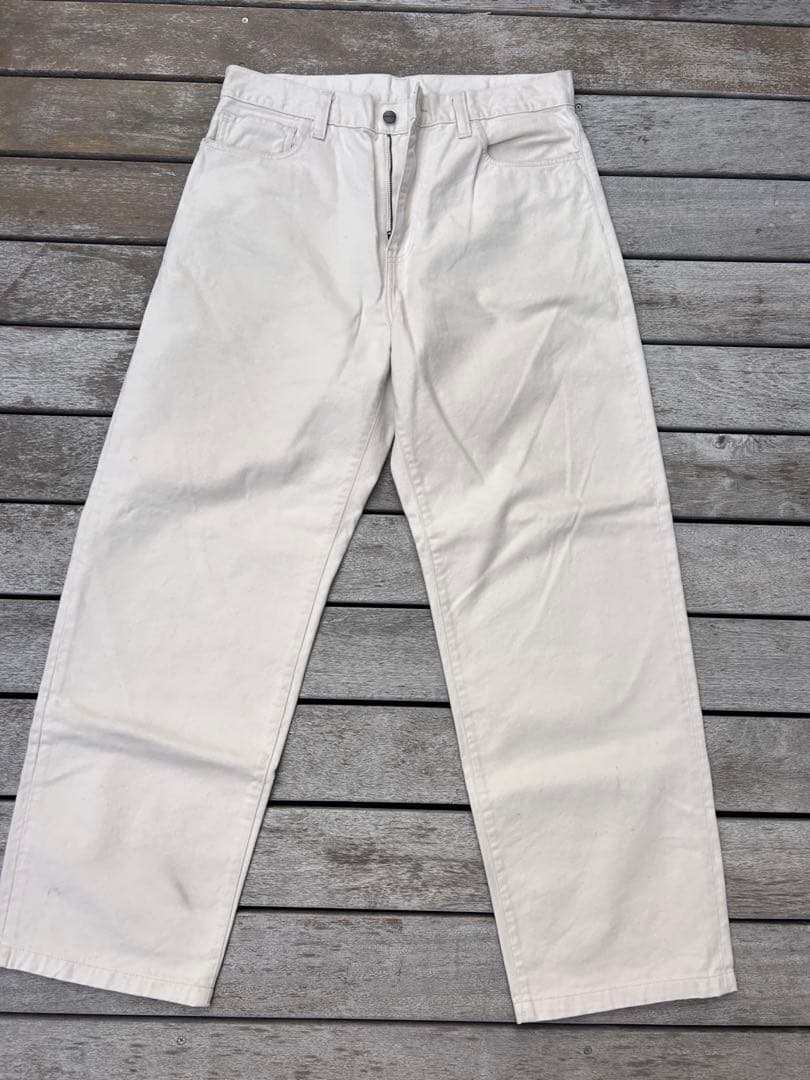 CARHARTT オフホワイト　ランドンパンツ　32