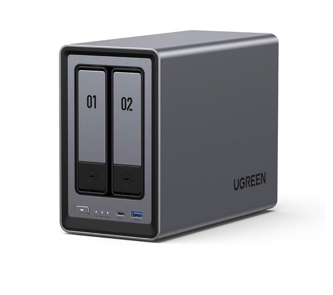 【新品未開封】UGREEN NASync DXP2800 2ベイ NAS