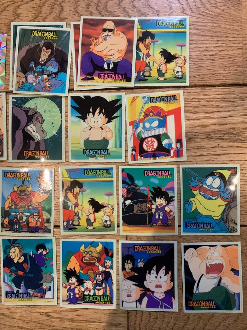 ✨超激レア✨ドラゴンボール　ブルマ　透明エンビフィルムシール　山勝デッドストック