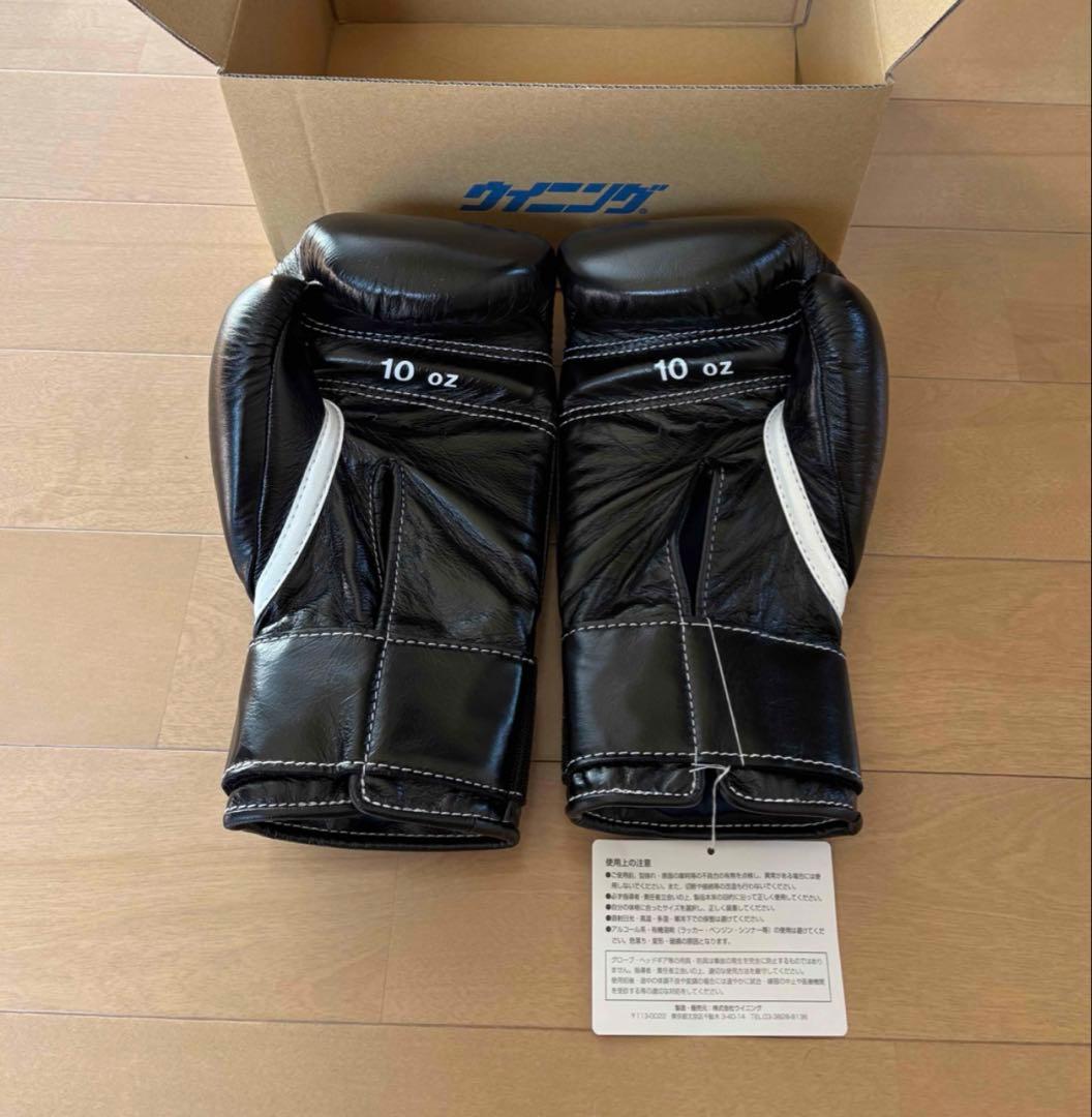 Winning ボクシンググローブ 10oz ブラック
