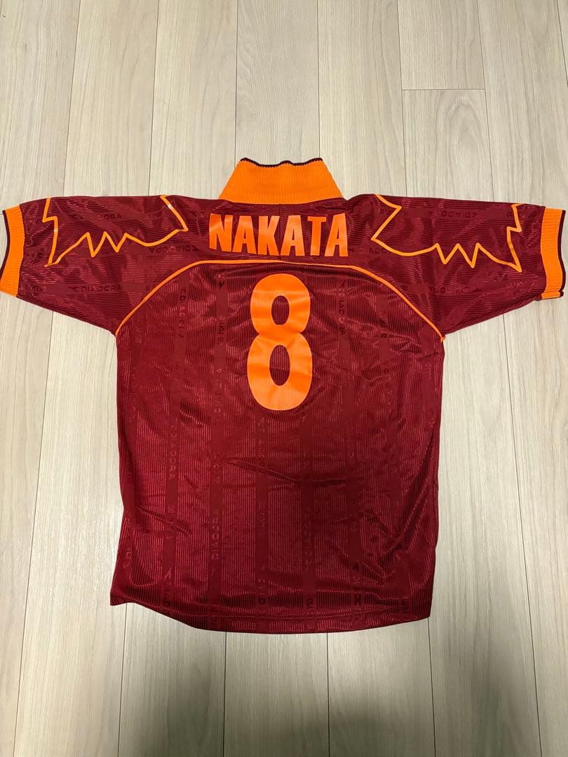 ASローマ　中田英寿 ユニホーム