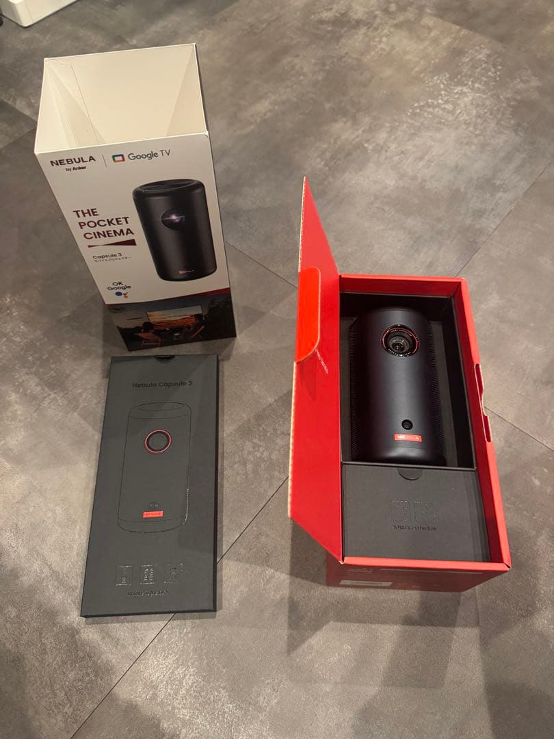 美品Anker Nebula Capsule IIIプロジェクター