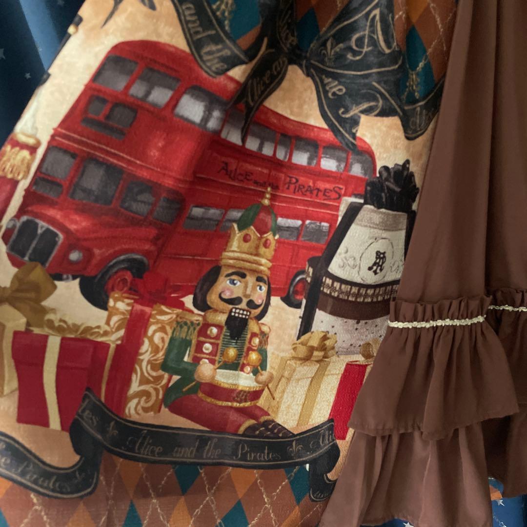 nostalgic giftくるみ割り人形と大切な思い出柄ジャンパースカート