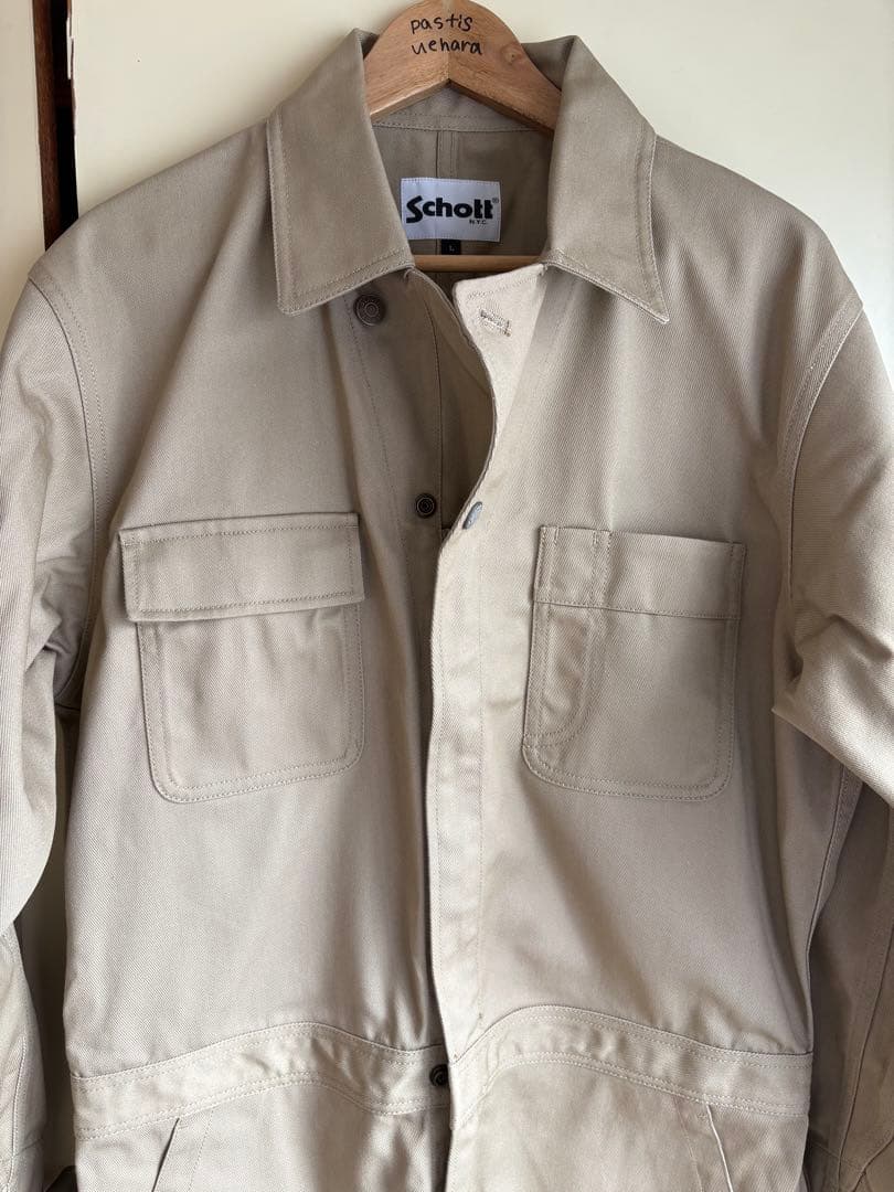 Schott WORK JUMPSUIT TC オールインワン