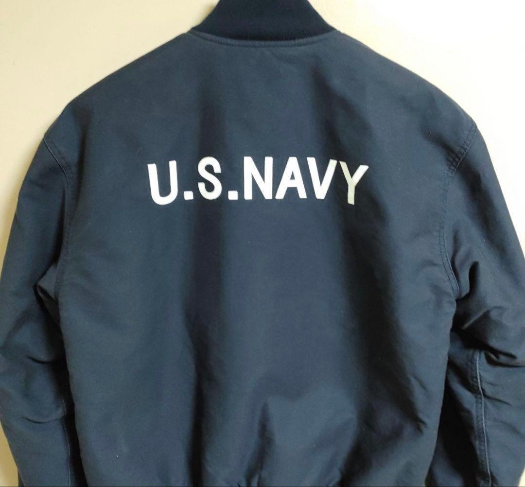 U.S.NAVY ミリタリージャケット デッキジャケット