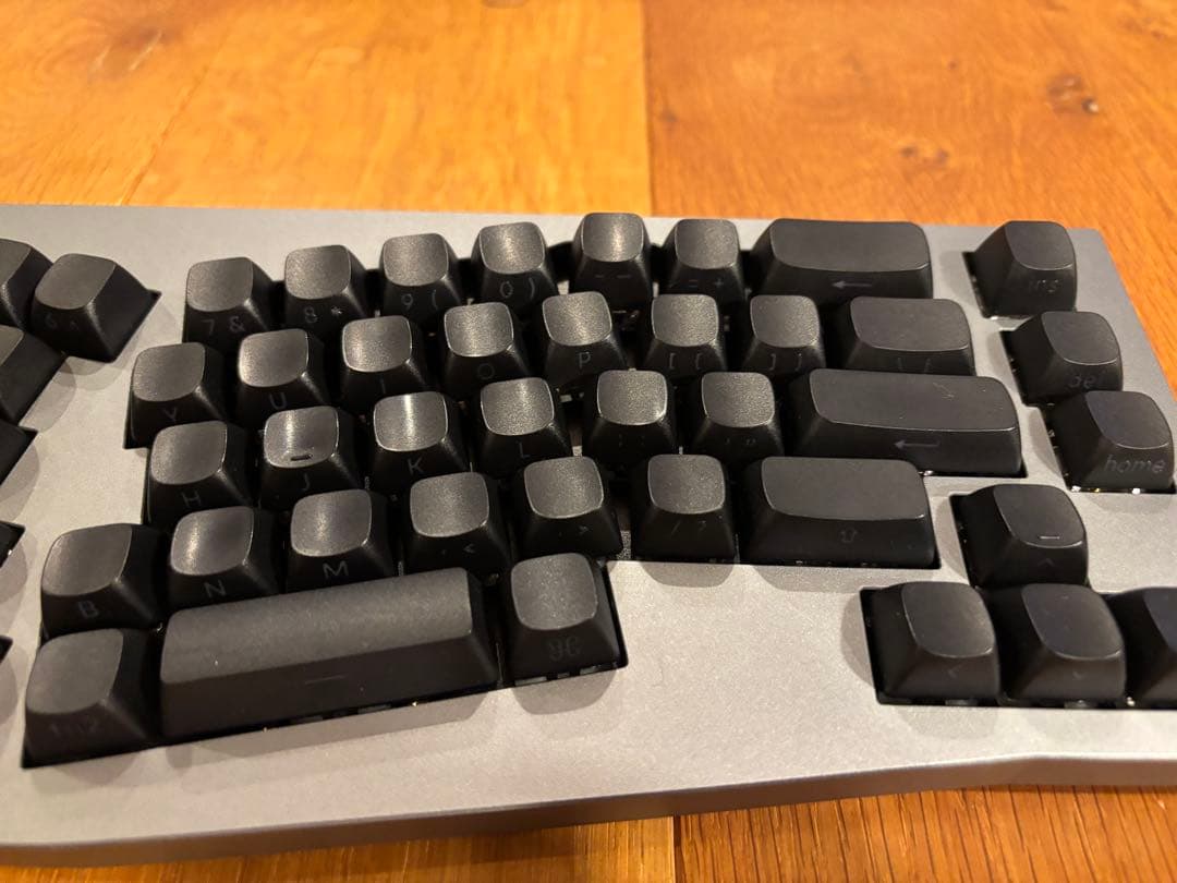 美品 Keychron Q8 Silver Gray アリス配列 有線接続のみ