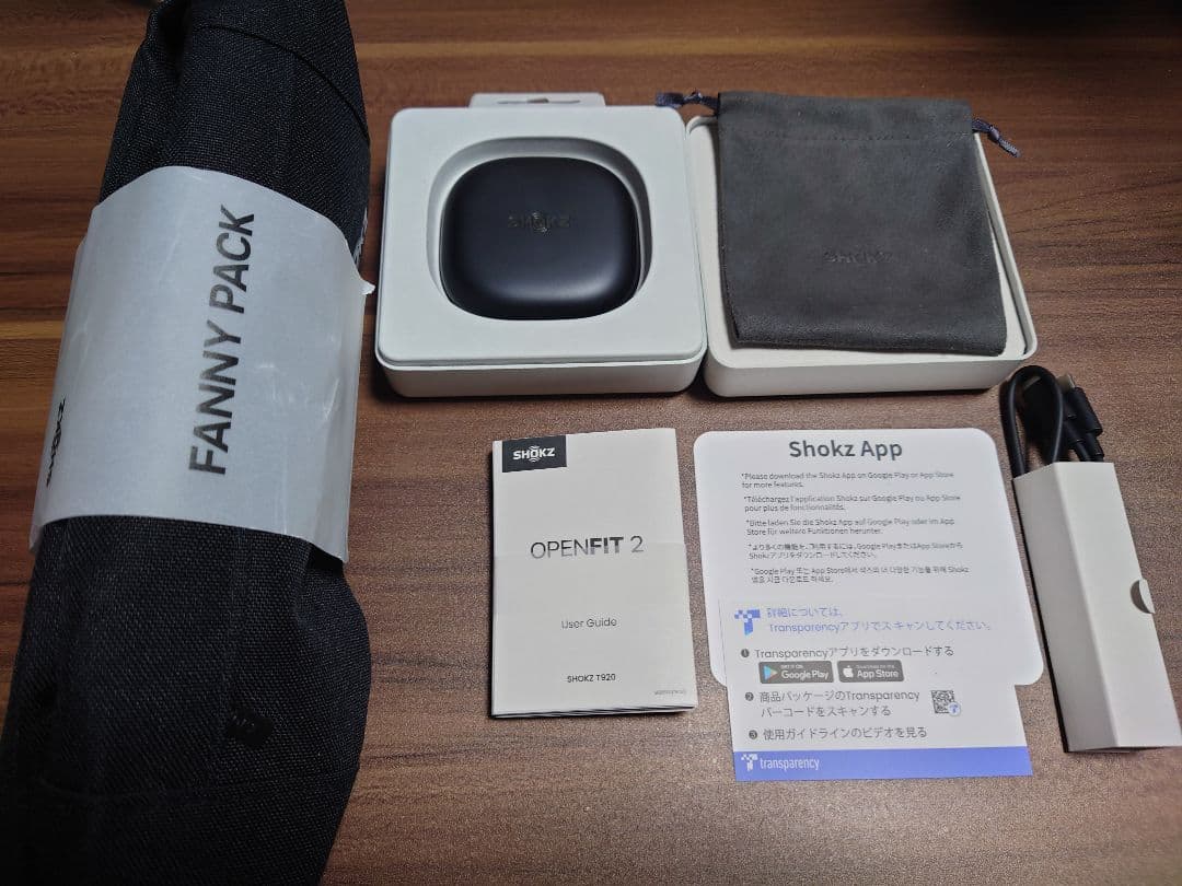 SHOKZ OPENFIT 2 ＆ SHOKZ ショルダーバック新品