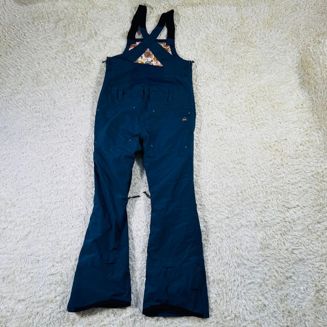 【美品】BURTON　ゴアテックス　ZEALOUS　ビブパンツ　紺　M