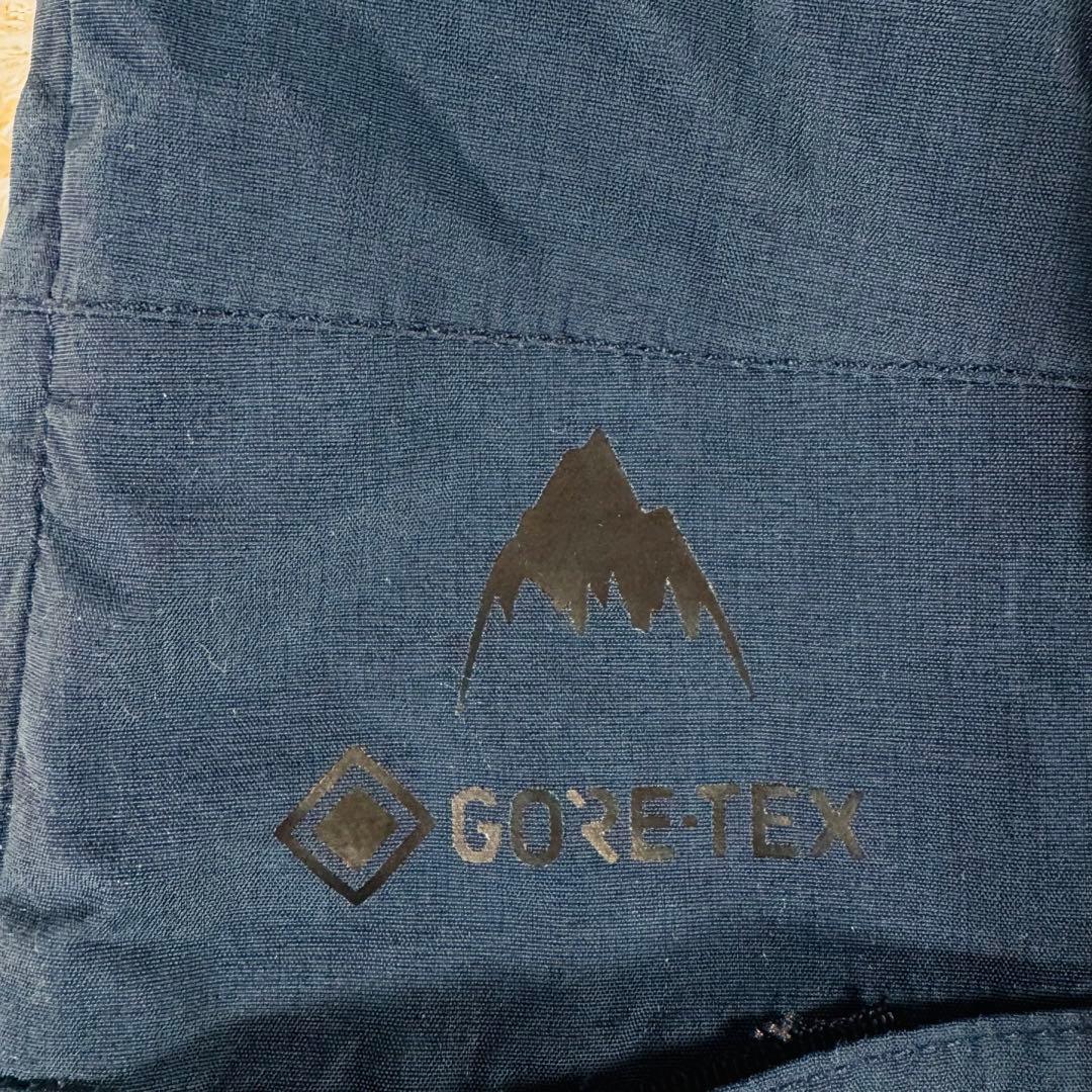 【美品】BURTON　ゴアテックス　ZEALOUS　ビブパンツ　紺　M