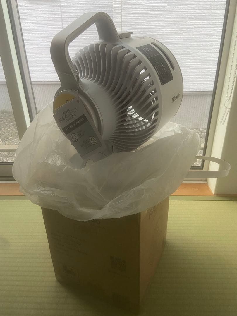 ミスト機能付きコードレスサーキュレーターファン