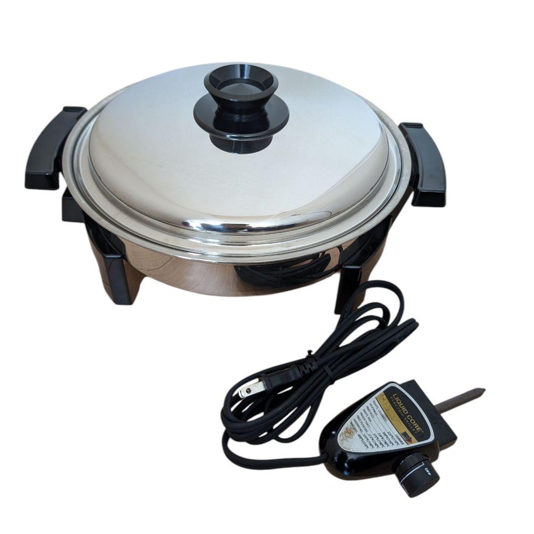 【美品】ロイヤルクイーン リキッドコア　 LIQUID CORE 電気スキレット