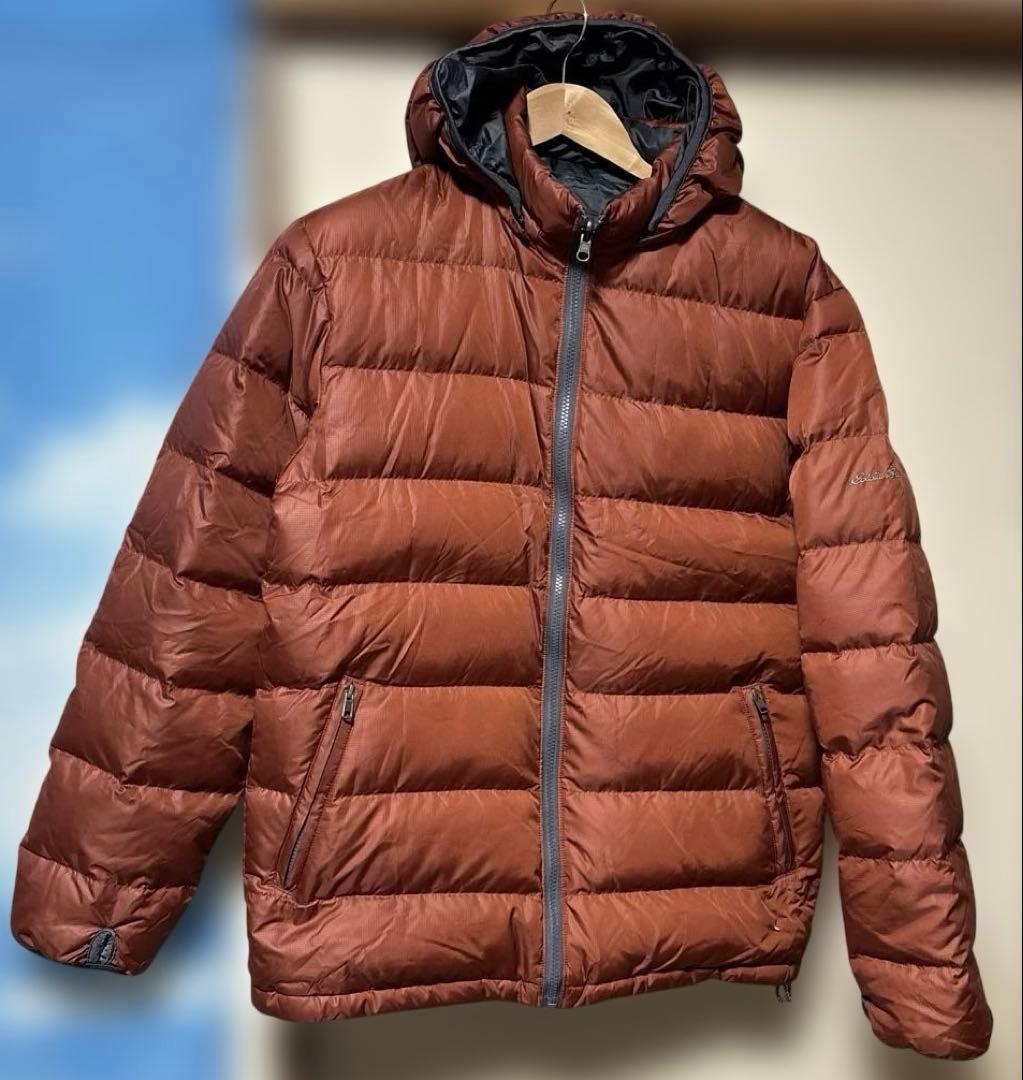 Eddie Bauer(エディーバウアー)リバーシブルフーデットダウンジャケット