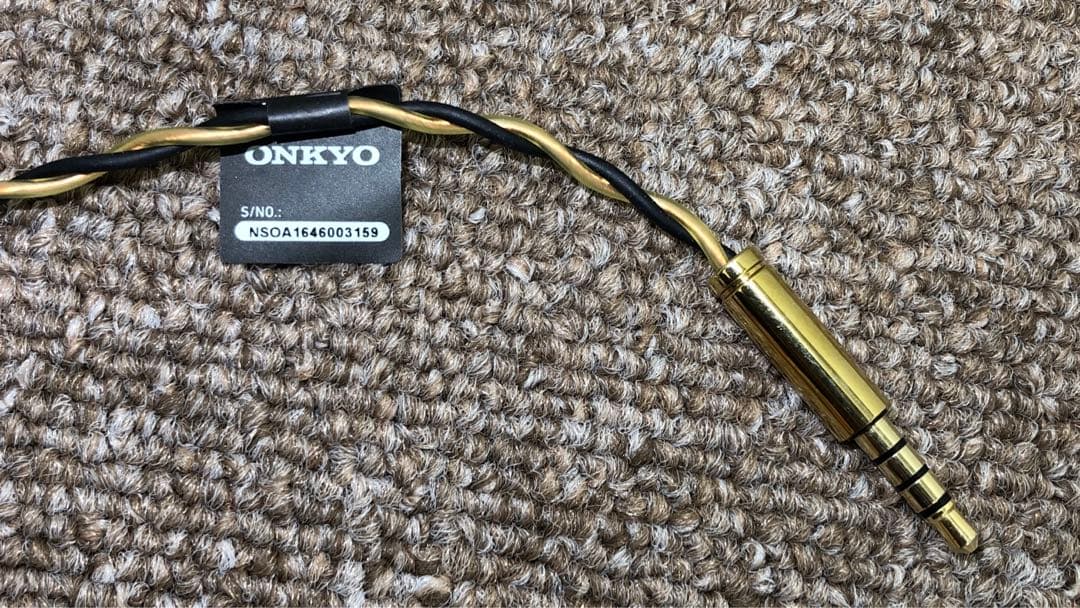 ONKYO E900M レア名機 有線イヤホ 3WAYイヤホン 高音質