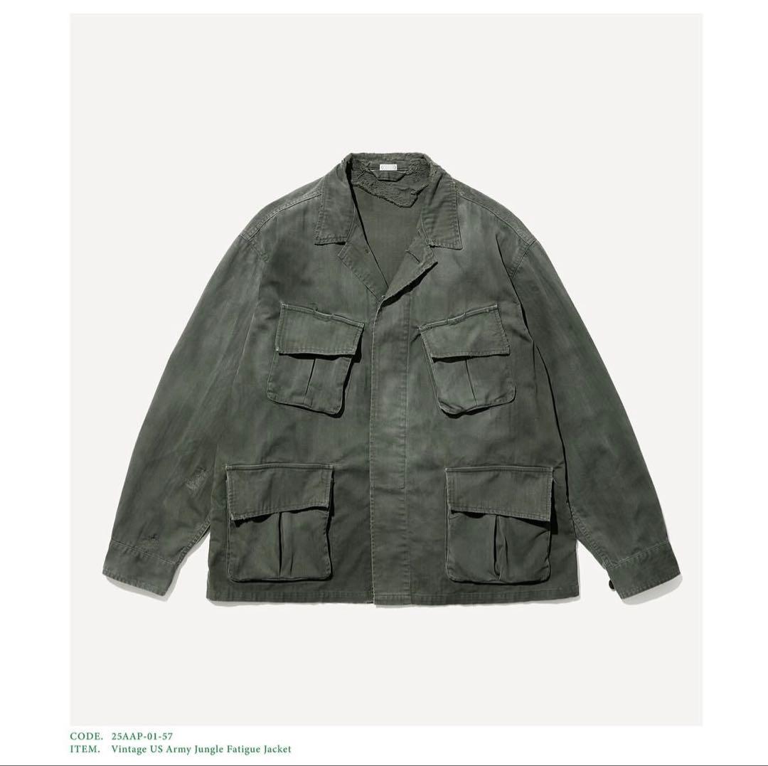 Vintage US Army Jungle Fatigue Jacket ２