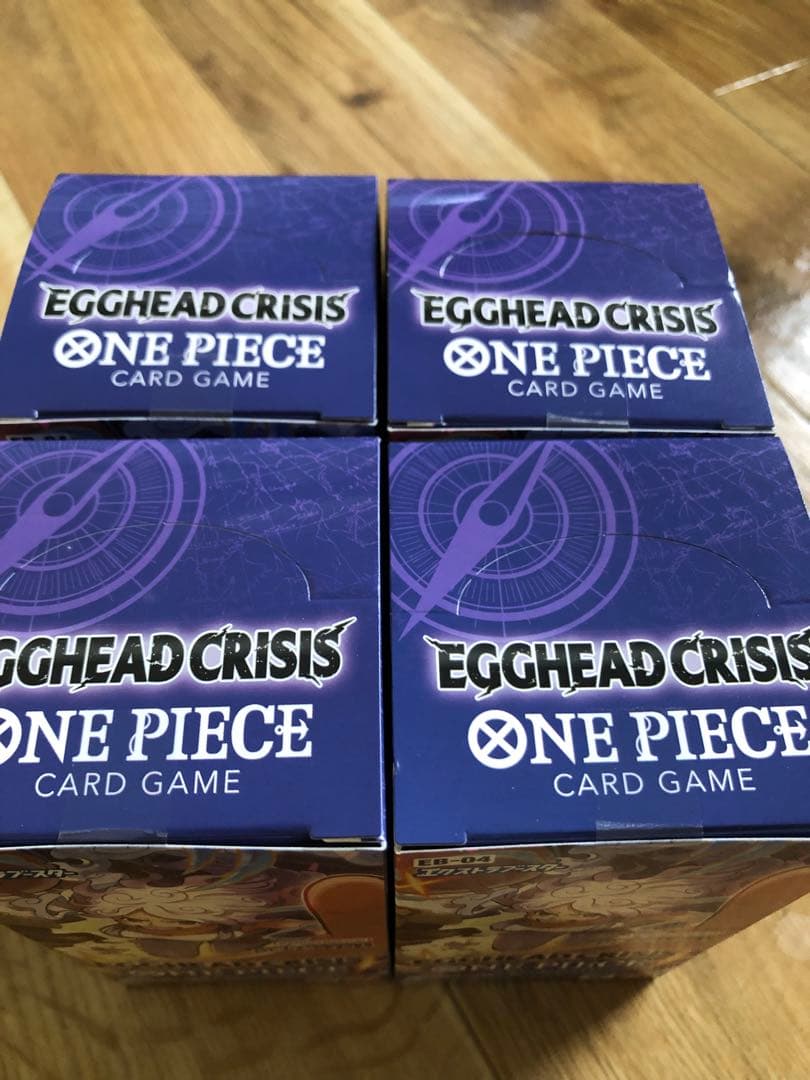 EGGHEAD CRISIS ONE PIECEカードゲーム 4BOX