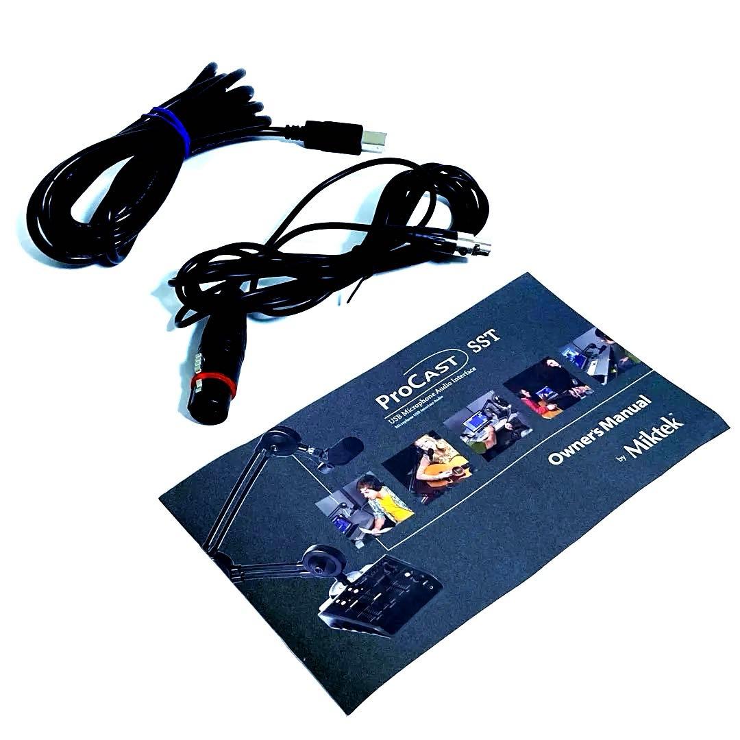【箱付】Miktek Pro Cast SST USBマイクロフォン