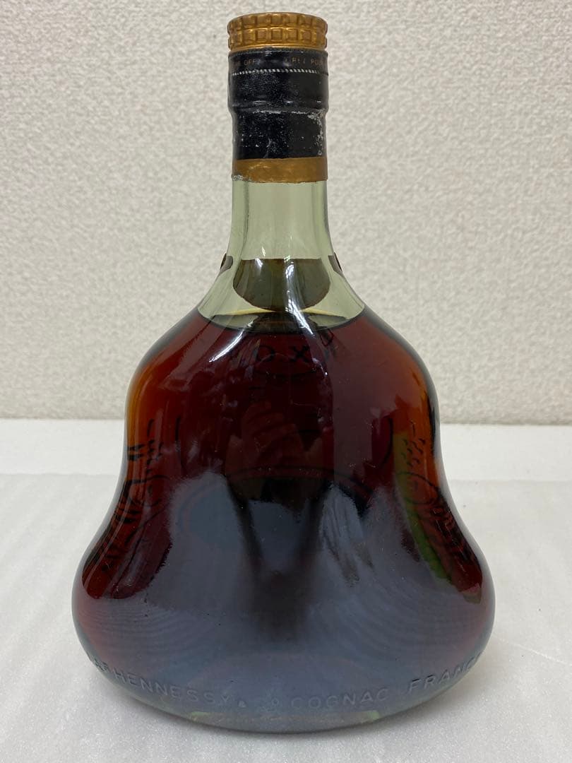 3-2313 Hennessy XO 古酒　金キャップ　グリーンボトル