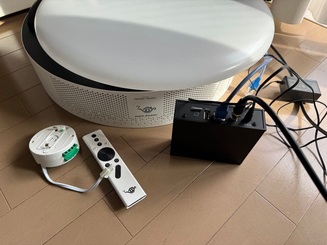 ポッピンアラジン2＋ PIXELA XIT-AIR120CW + コネクター