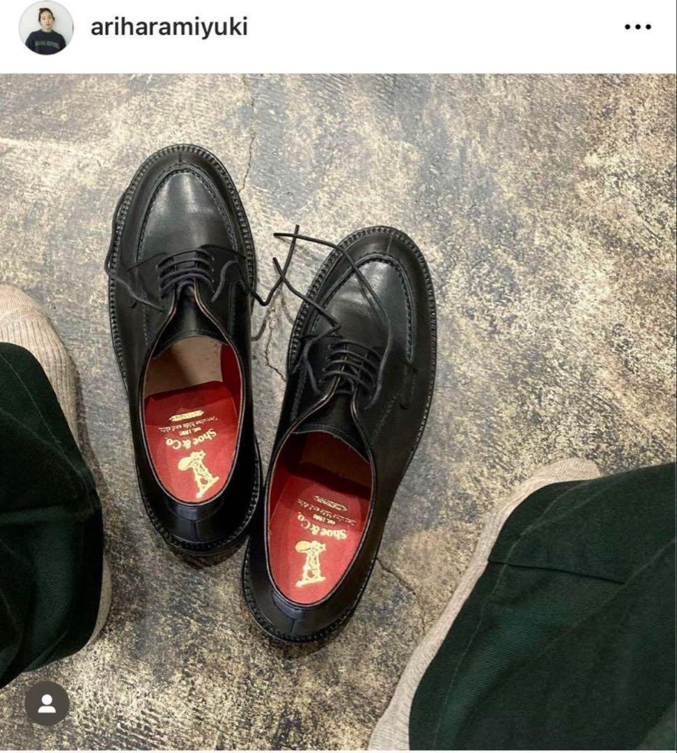 在原みゆき着用モデル極美品！Regal リーガルshoe&co. Uチップ