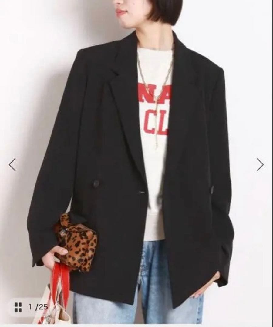 美品　Everyday l like ブラック テーラードジャケット サイズ36