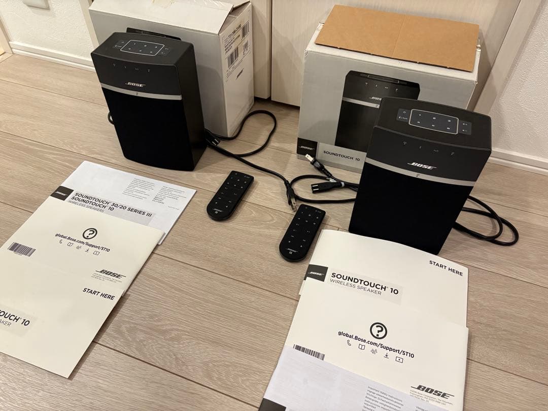 【夢】Bose SoundTouch 10 ワイヤレススピーカー×2