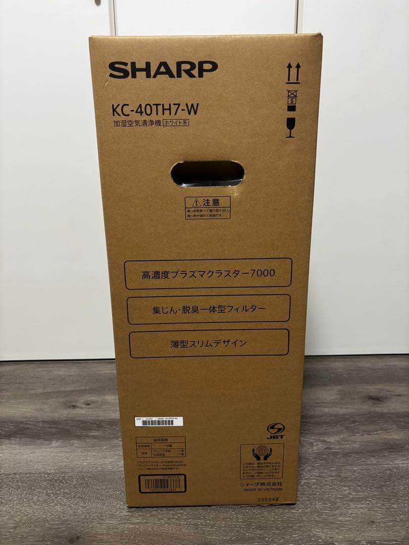 SHARP KC-40TH7-W 空気清浄機