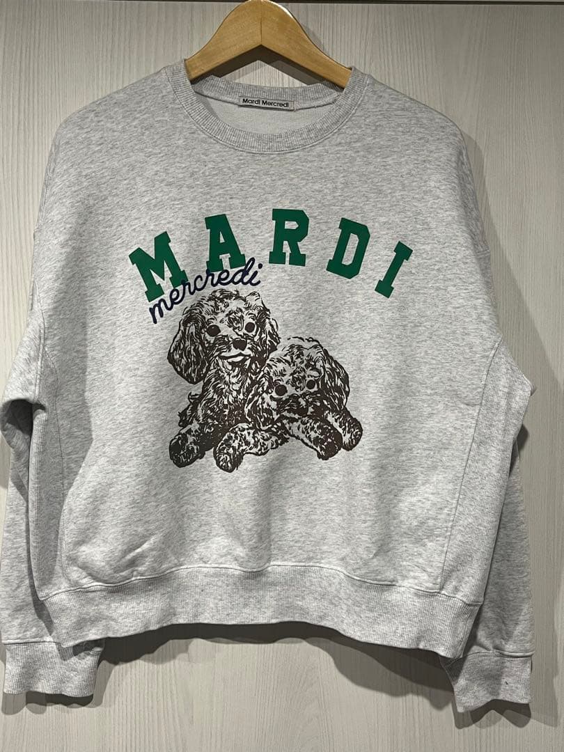 【Mardi Mercredi 】 紗栄子コラボスウェット プードル