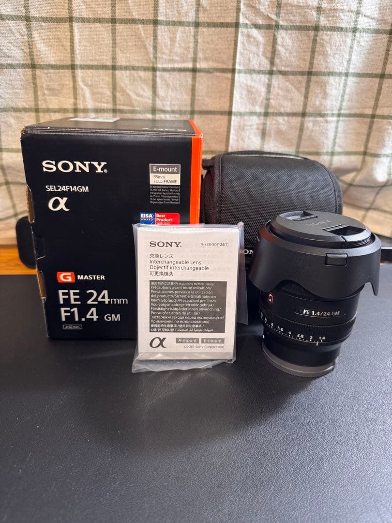 SONY 24mm F1.4 GMレンズ