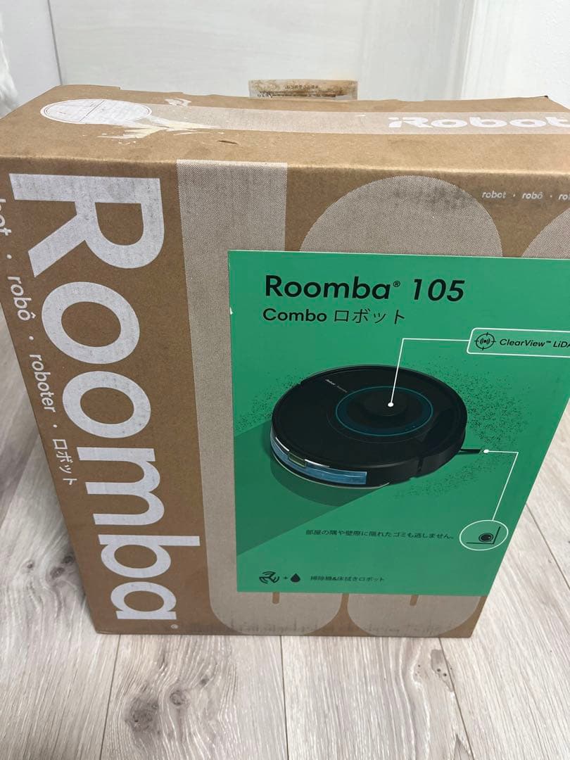 【新品】【未使用】ルンバ Roomba 105 Combo ロボット掃除機