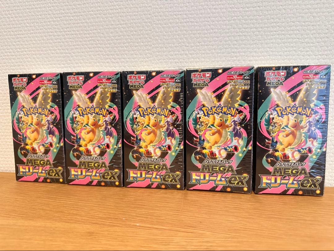 SATOSHI リクエスト品 ポケモンカード MEGAドリームex 5箱
