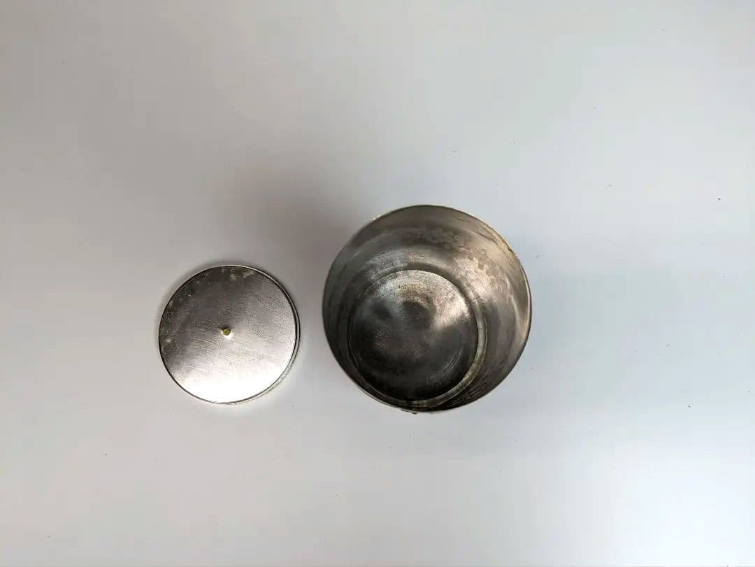 ◇玉川堂◇ ◆ 鎚起銅器 茶筒 急須台 茶箕 ◆ 共箱あり 葉文 茶さじ