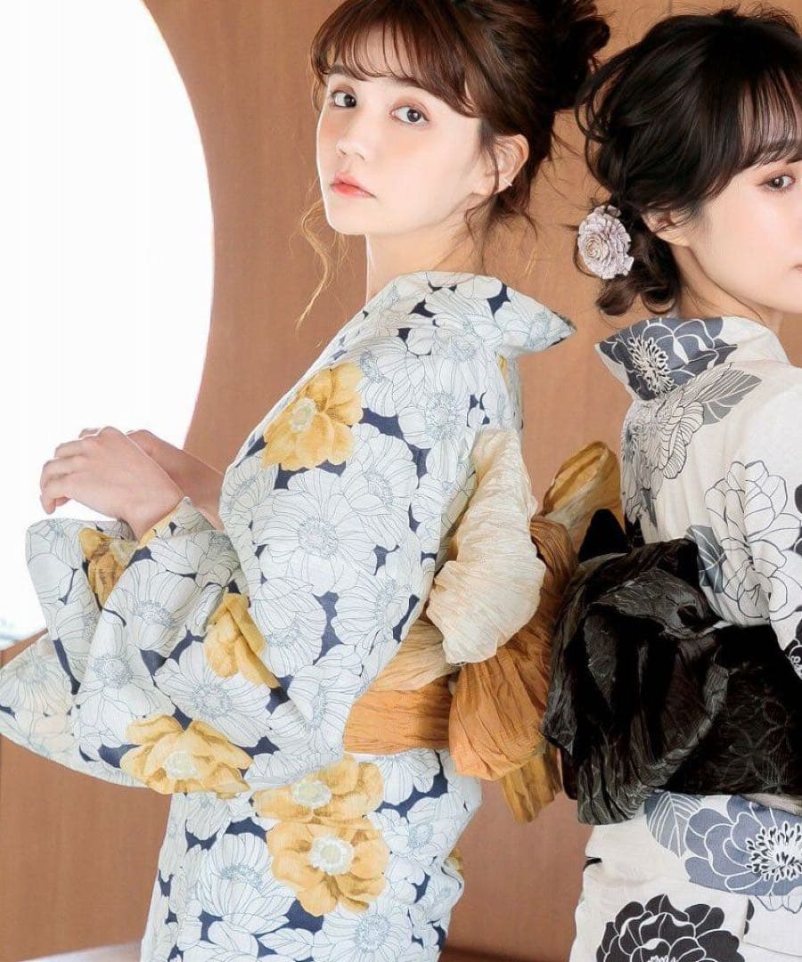 【新品・未開封】Dita 浴衣 5点セット 夏の京重ね レトロ浴衣