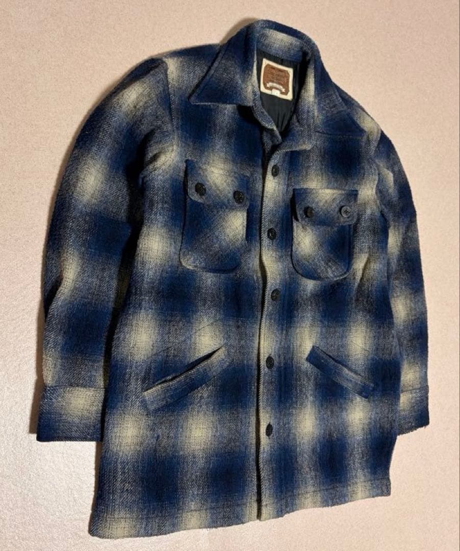 ジャケット・アウター 60s 70s archive Ombre Check Hunting JKT