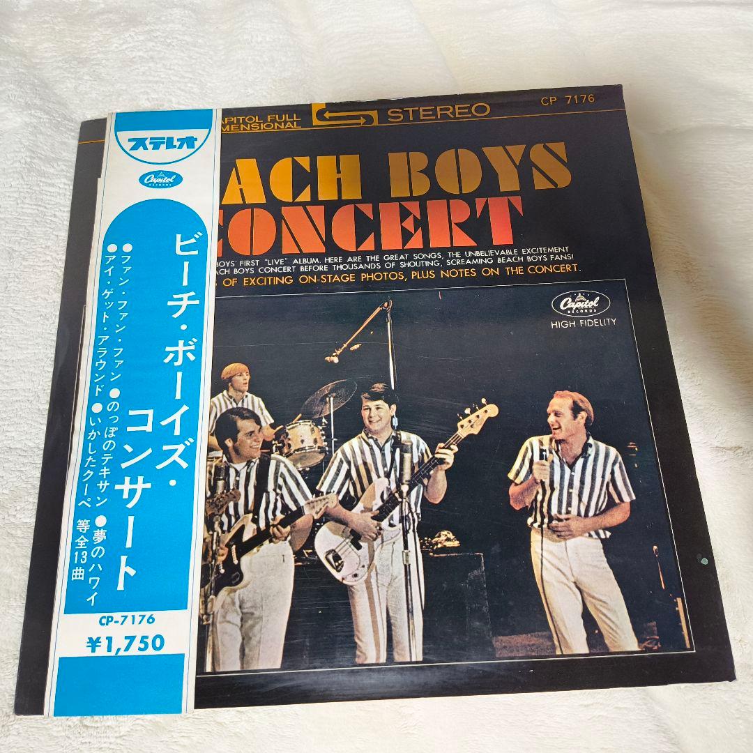 BEACH BOYS/CONCERT/青帯/赤版/CP-7176/STEREO