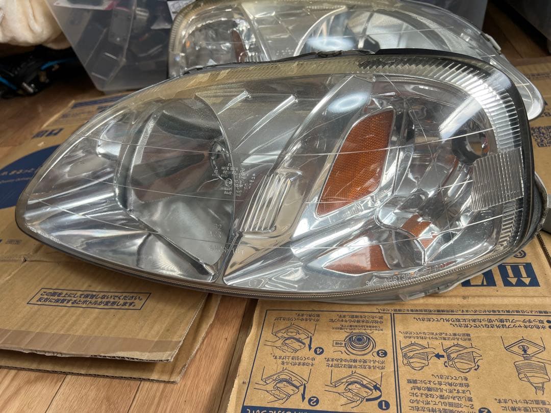 EK3 シビック 後期型 USヘッドライト