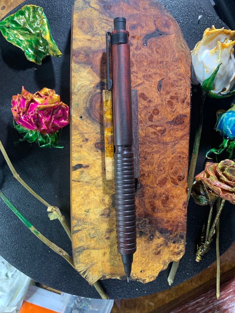 しゅーくオーダーオレンズネロ0.3mm老紅木(金星)