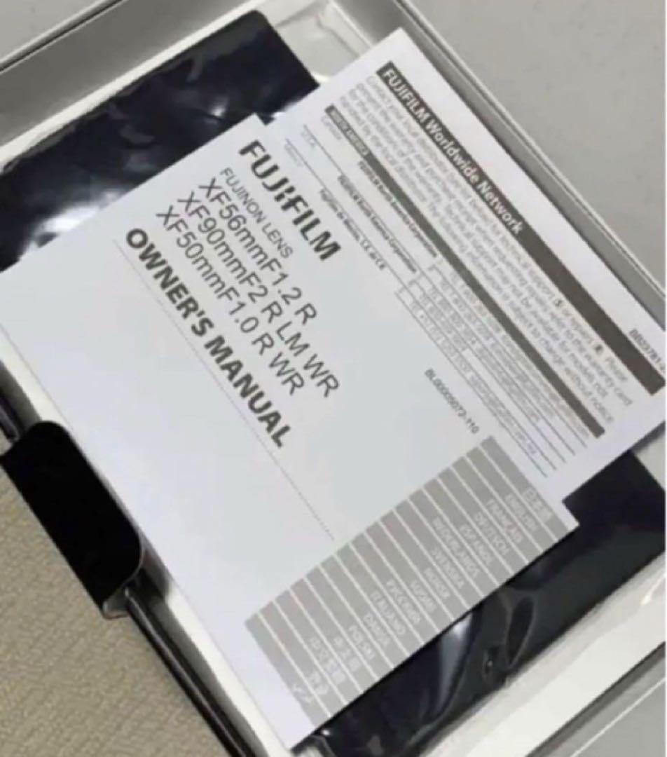 【緊急セール】超特価 FUJIFILM XF50mmF1.0 R WR緊急処分