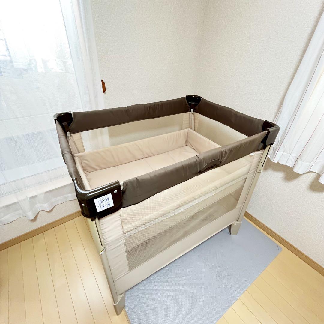 【一点限り❣️早い者勝ち✨】Aprica ココネル ベビーベッド⭐︎⭐︎