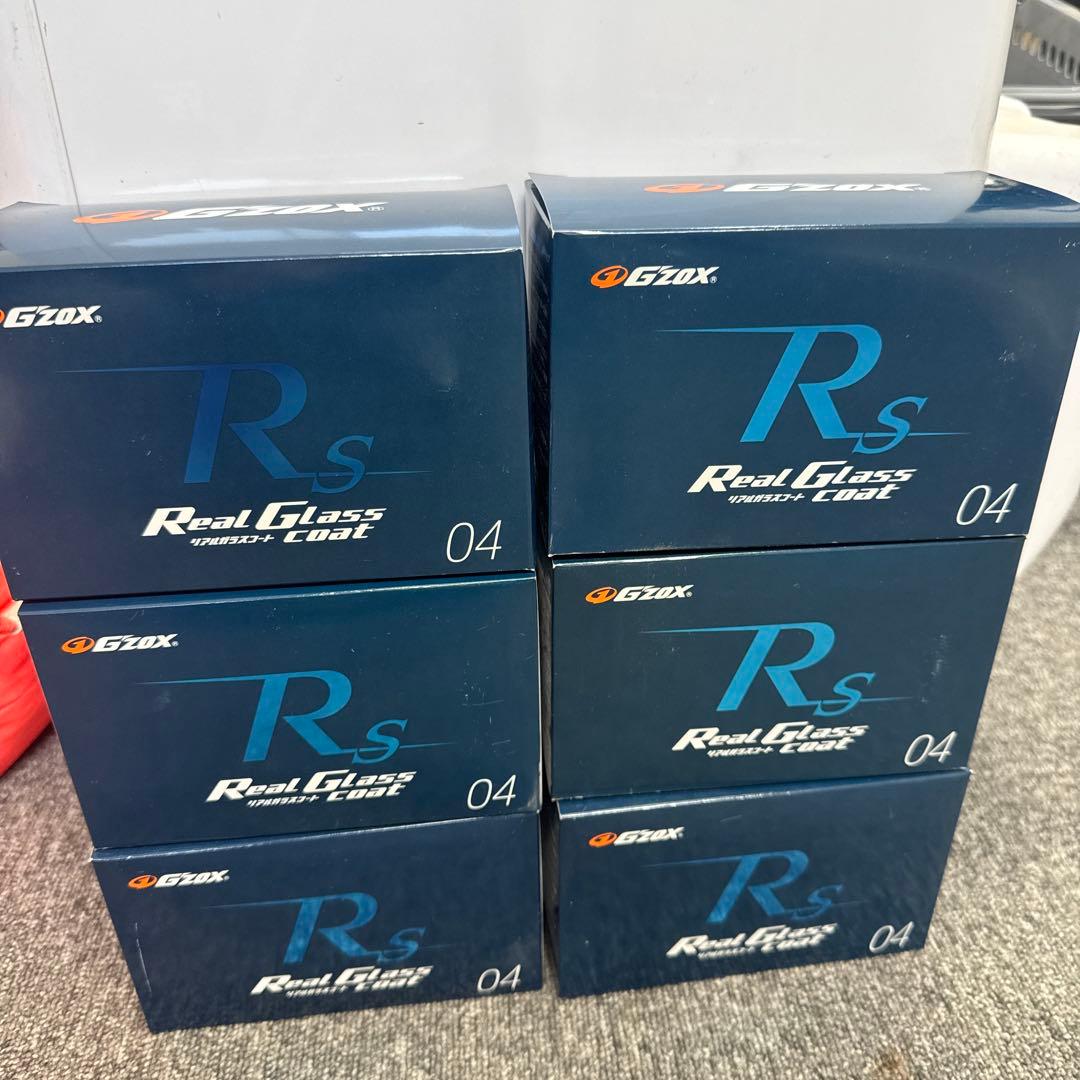 G'ZOX リアルガラスコート6個セット