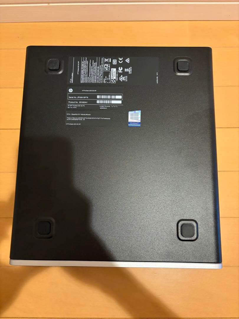 HP ProDesk 600 G5 SFF SSD256 メモリ8G NVMe