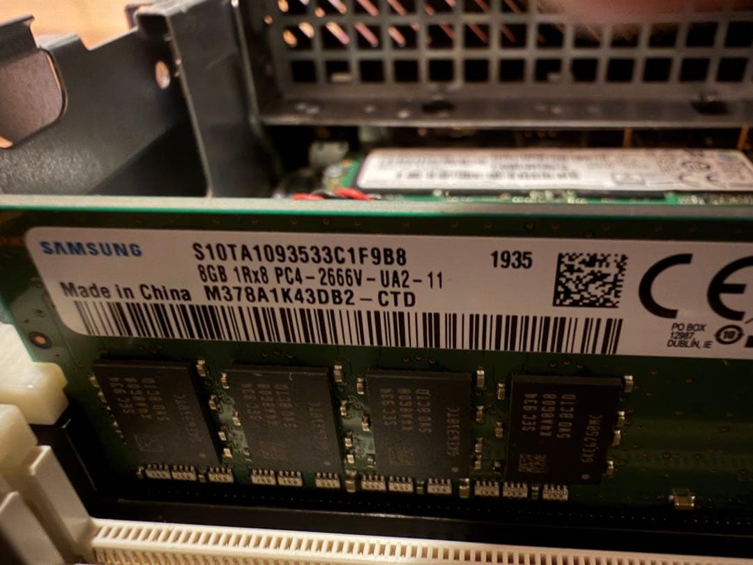 HP ProDesk 600 G5 SFF SSD256 メモリ8G NVMe