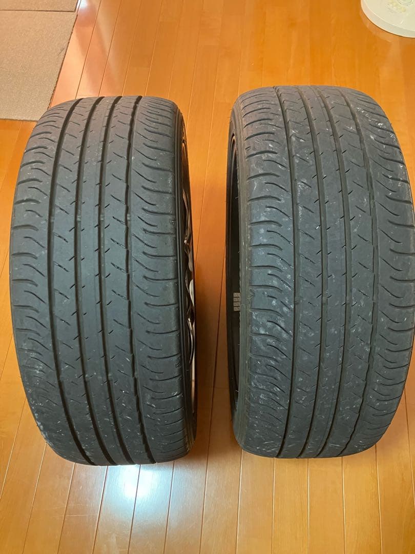 中K　美品WORK EMOTION D9R 18インチ タイヤ付　1本