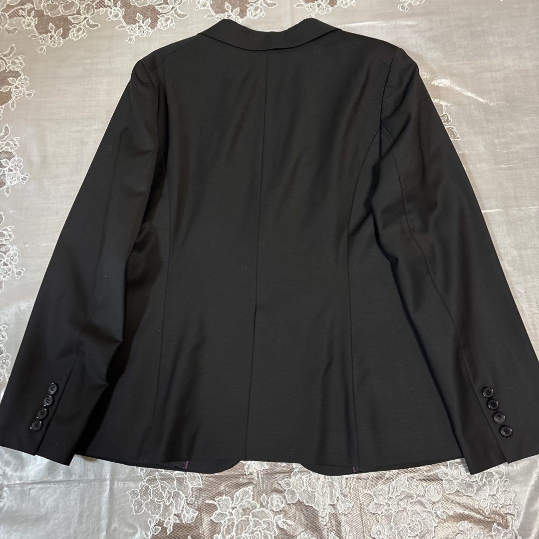 [美品]23区 スーツ黒 大きいサイズ size44 (中写真必見下さい)