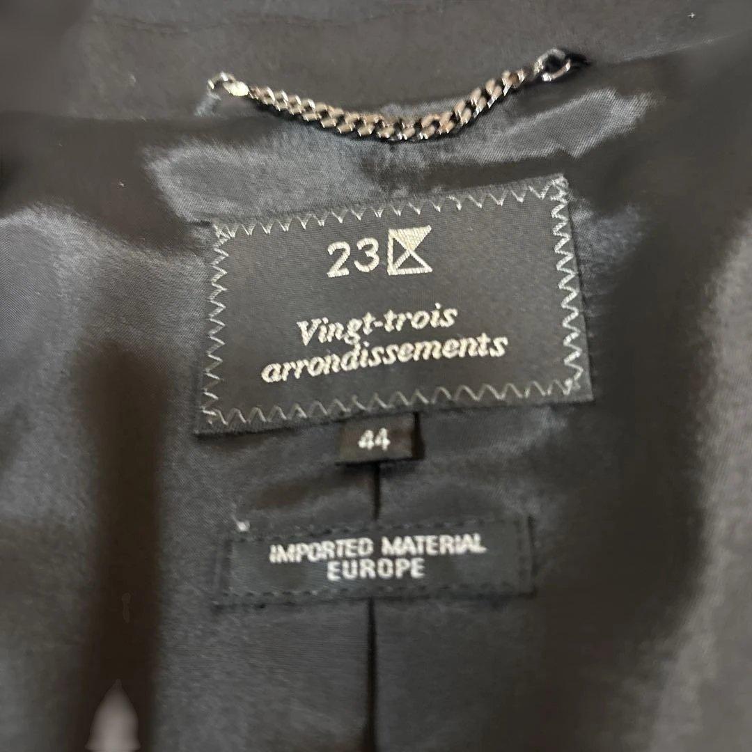 [美品]23区 スーツ黒 大きいサイズ size44 (中写真必見下さい)